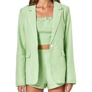 Charlie Holiday Women’s Green Blazer